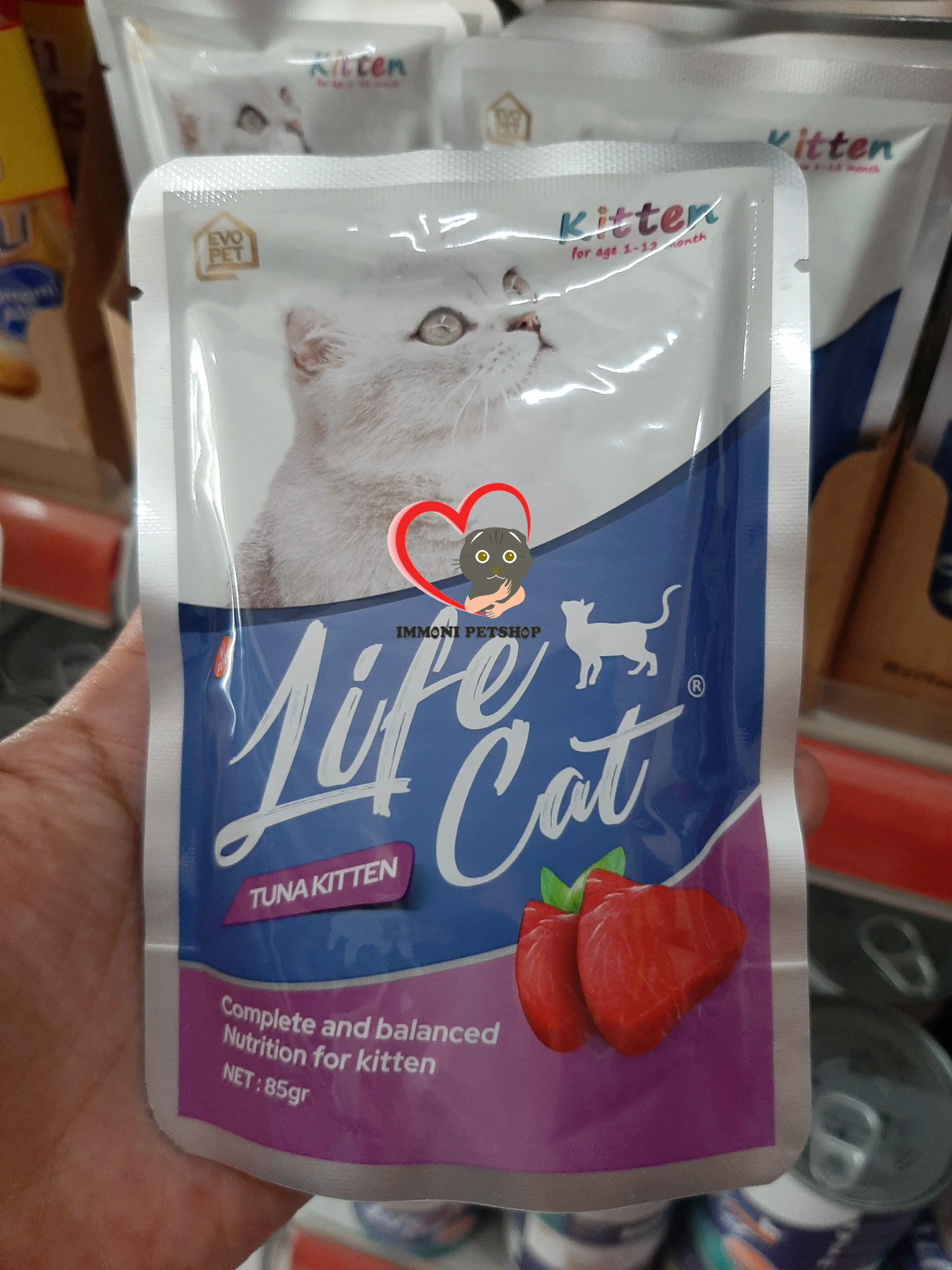 Life Cat Wet Food - 85gr - Makanan Basah Kucing