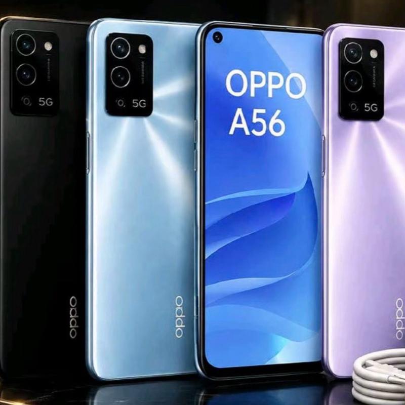 Hk [2nd hand] Điện thoại Oppo A56 RAM 8GB/ 256GB 2SIM Pin 5000mAh Tặng Sạc Cáp Ốp Lưng