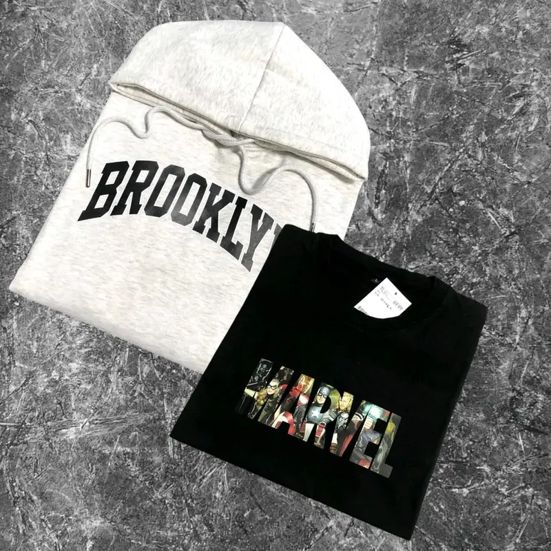 PAKET BUY 1 GET 1 HOODIE MOTIF SABLON HARVARD| HOODIE MOTIF SABLON BROOKLYN 2