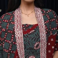 Gambar NONA RARA - Kusuma Dobi Cirebon T5051, Baju kerja batik blouse wanita modern - ALL SIZE dari Nona Rara Batik Kota Administrasi Jakarta Timur 3 Tokopedia