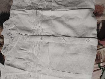 Product Review of Malayin19 Mecca blouse kemeja wanita polos linen kekinian Baju kerja atasan panjang muslim dewasa Casual Formal Kerah Nyaman Basic Santai from J**a A**a 0