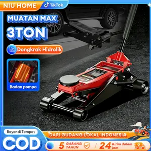 【Diskon 50%】 REAIM Mendongkrak TersediaDongkrak Botol 2Ton/2.5Ton  Dongkrak Mobil Hidrolik Hydraulic Jack Universal