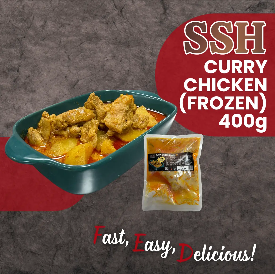 [SSH] Curry Chicken (Frozen) 400g