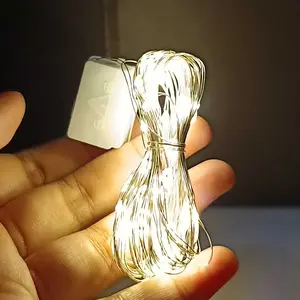 Lampu Natal Hias 1M 2M 3M 5M / Lampu Tumblr Kawat Hias Dekorasi Baterai 1m 2m 3m 5m Bucket Bunga Balon Lampu Led Natal Christmas