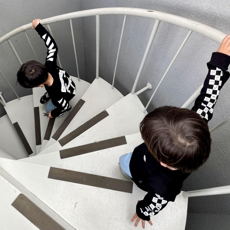 Kaos anak lengan panjang kidsmate Streetwear Series 7