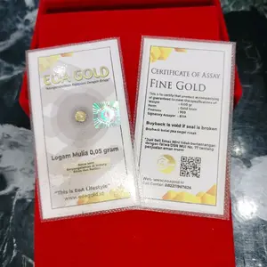 Baby mini presious metals refinery logam mulia 0,05