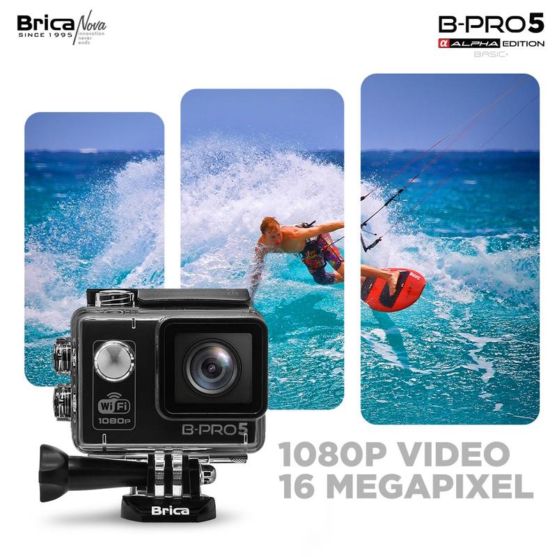 Brica B-Pro 5 Alpha Edition Basic+ Hitam - Action Camera 1