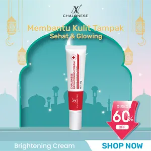 [CHALONESE] BRIGHTENING ATAU WHITENING CREAM 2 BPOM Membantu Mencerahkan Kulit Wajah dan Membuat Wajah Lebih Lembab