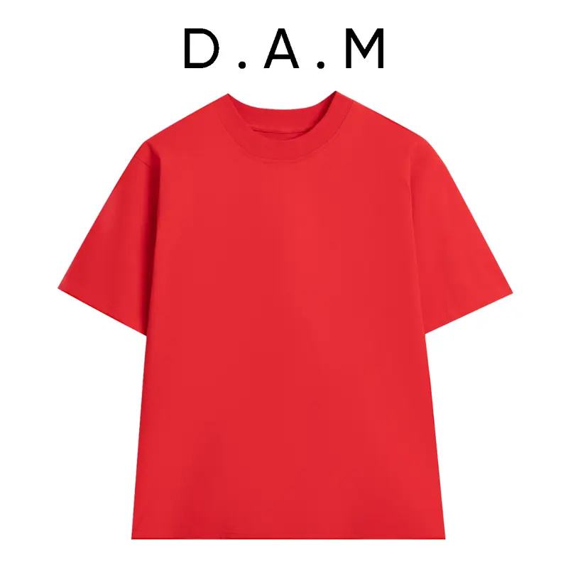 áo thun trơn Cotton 280GSM Premium form OVERSIZE " TRƠN FULL MÀU " - D.A.M Clothing Nam Menswear 4
