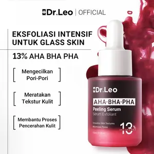 【New Launch】Dr.Leo Peeling Serum 15ml AHA+BHA+PHA | Memperbaiki Tekstur Kulit · Mengecilkan Pori · Kontrol Minyak & Kulit Sehat