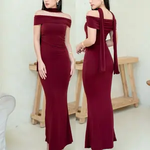 FAYANNA SABRINA SCARF DRESS