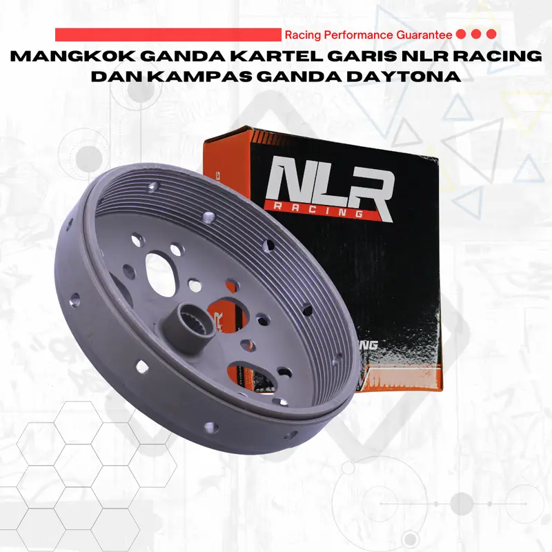 Daytona Kampas Ganda Racing set Mangkok Kartel Garis Anti gredeg Penambah Tenaga Untuk Motorcycle Vario Nmax Beat fi esp Mio Stylo Scoopy Genio Beat street 1