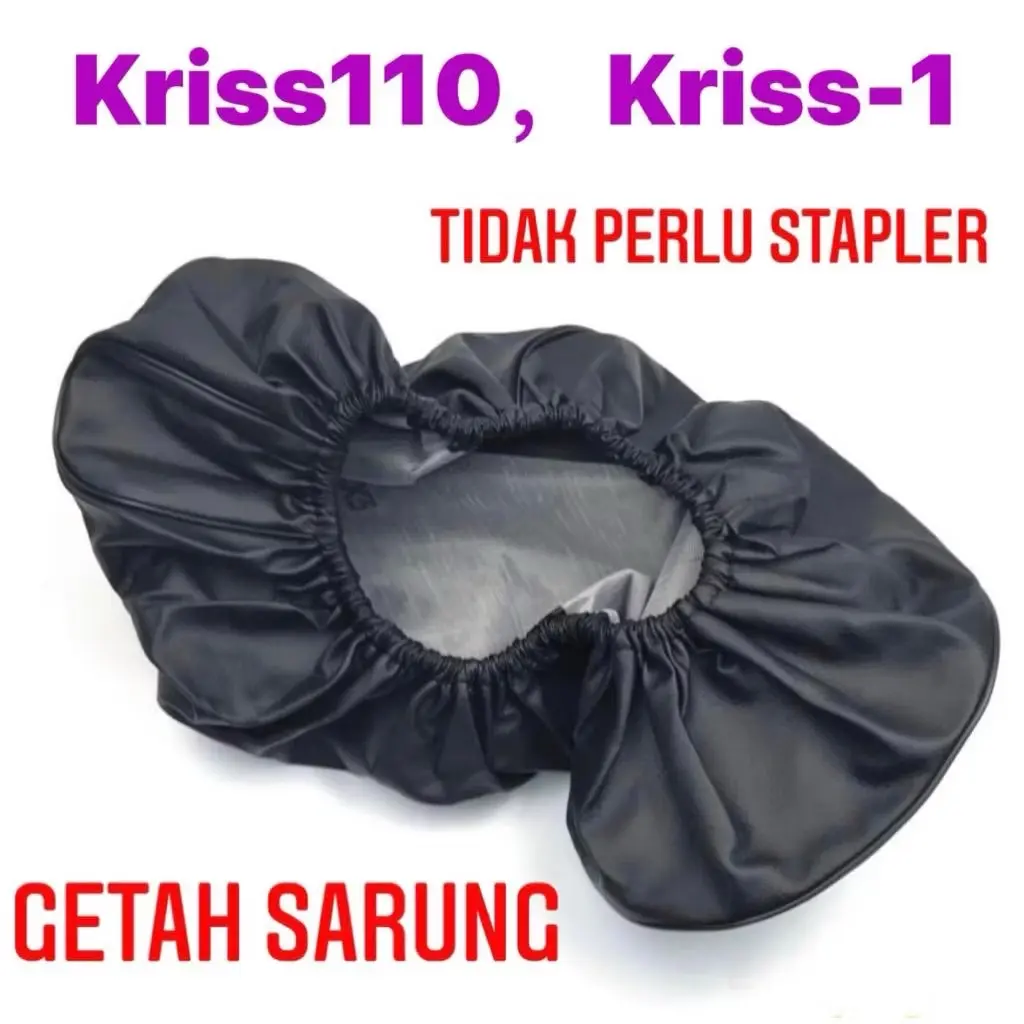 ￼MODENAS KRISS SEAT COVER B // KRISS110 KRISS 1 KAIN SARUNG SEAT COVER RUBBER GETAH SARUNG SEAT [ NO NEED STAPLER ]