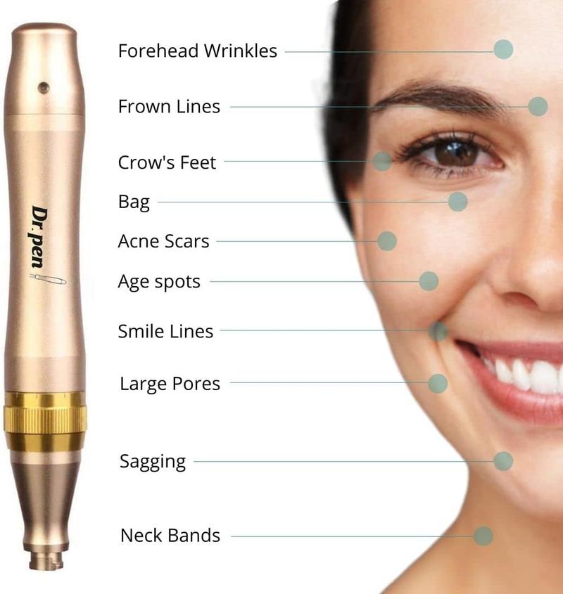 Product Introduction of Dr.pen M5 & 10pcs Nano Cartridges Wired and Wireless Derma pen Beauty pen Skin care Tool 0