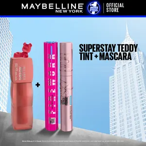 Maybelline Superstay Teddy Tint + Mascara Set