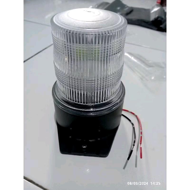 LAMPU ROTARI BLITZ  PESAWAT 2 MODE 2X DAN 1 X KEDIPAN  12VOLT&24VOLT CAR Kabel 7