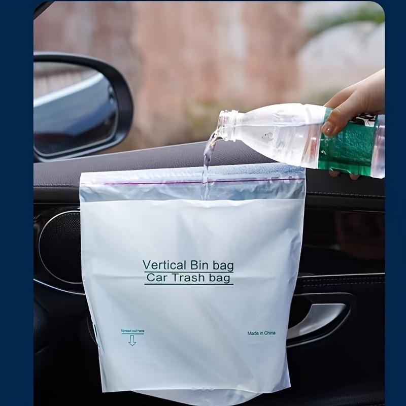 Product Introduction of Túi đựng rác trên ô tô Cầm Tay dùng một lần, túi rác dính tự đứng, không thấm nước và chống rò rỉ, túi nôn, thích hợp cho ô tô, nhà bếp, phòng ngủ, du lịch, cắm trại, không gian văn phòng 7