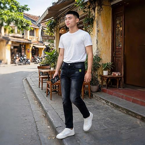 Quần Jean Nam Slim Fit Co Giãn Tôn Dáng Cao Cấp THT Jean