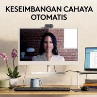 Gambar Logitech Brio 100 Webcam Full HD 1080p 30 fps with Built in mic microphone , Auto Light Balance Penyesuaian Cahaya Otomatis , Privacy Shutter , USB A Connection Kamera - Off white dari Click & Go Tokopedia Kota Bandung 3 Tokopedia