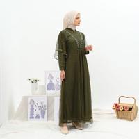 Gambar GAMIS OZIAS BROKAT 09938 LD 105 I Gamis Pesta Remaja I Fashion Muslimah Dewasa - denim dari Ozias.id Kota Administrasi Jakarta Barat 4 Tokopedia