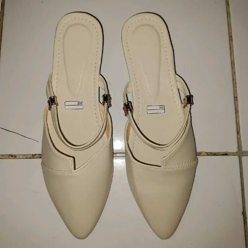 sandal sepatu wanita sandal mika premium hak tahu 3 cm 7