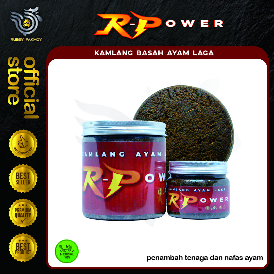 Kamlang R Power Jamu Ayam Laga - Meningkatkan Tenaga, Nafas, dan Daya Tahan Ayam