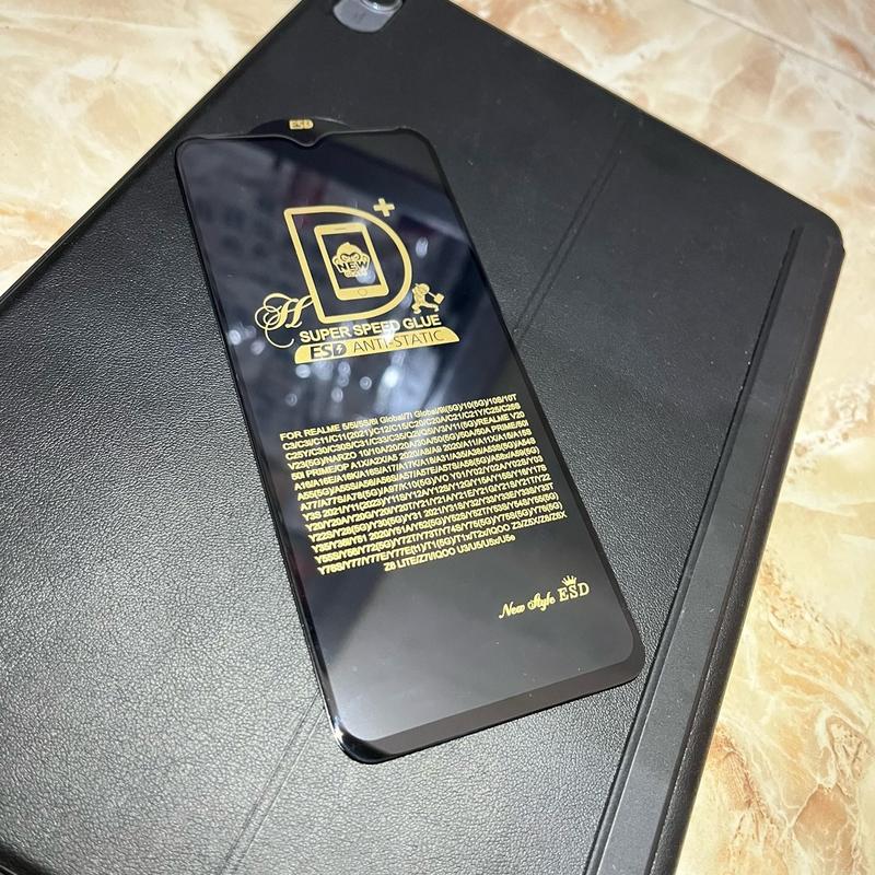 Tempered Glass XM RM 9 9A 9C 10A 10C 12C 13C 14C Super Speed Glue Anti Static Rekomen Untuk Game Play Bahan Kaca 2