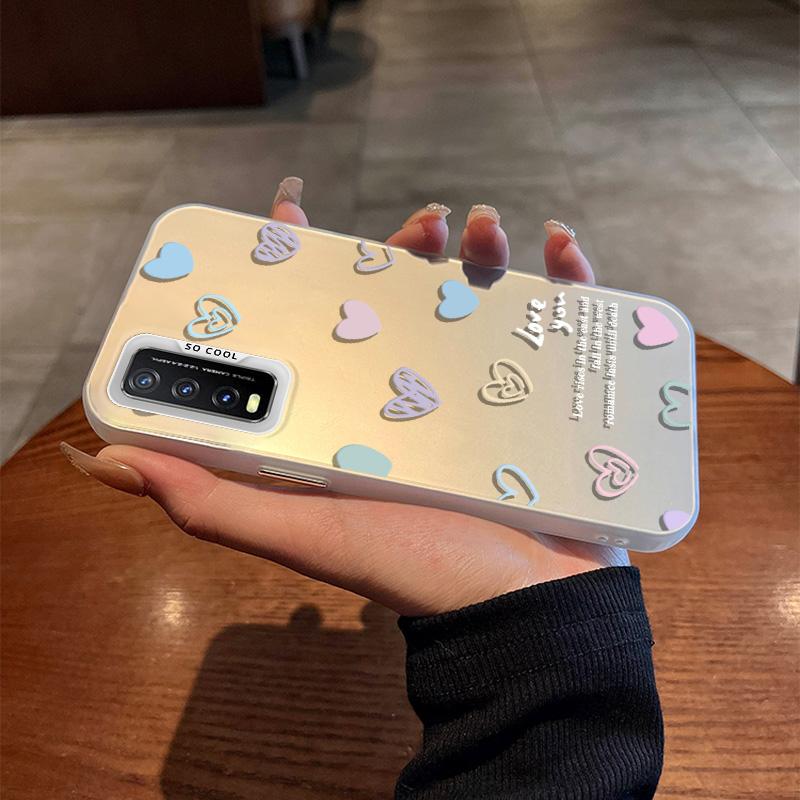 Casing Hp for VIVO Y20 Y20A Y11S Y12S Y16A V2029 V2027 V2026 V2102 Casing buram Case lucu Casing berkualitas tinggi Cangkang terlaris Casing ponsel baru Cangkang akrilik Perumahan tahan benturan Casing HP kartun Tombol terpisah 6