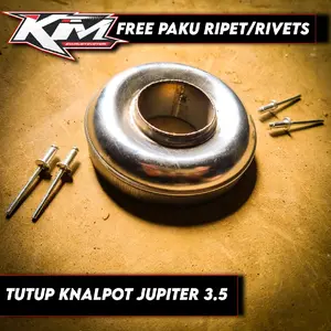 TUTUP BELAKANG KNALPOT STD JUPITER ORI KIM