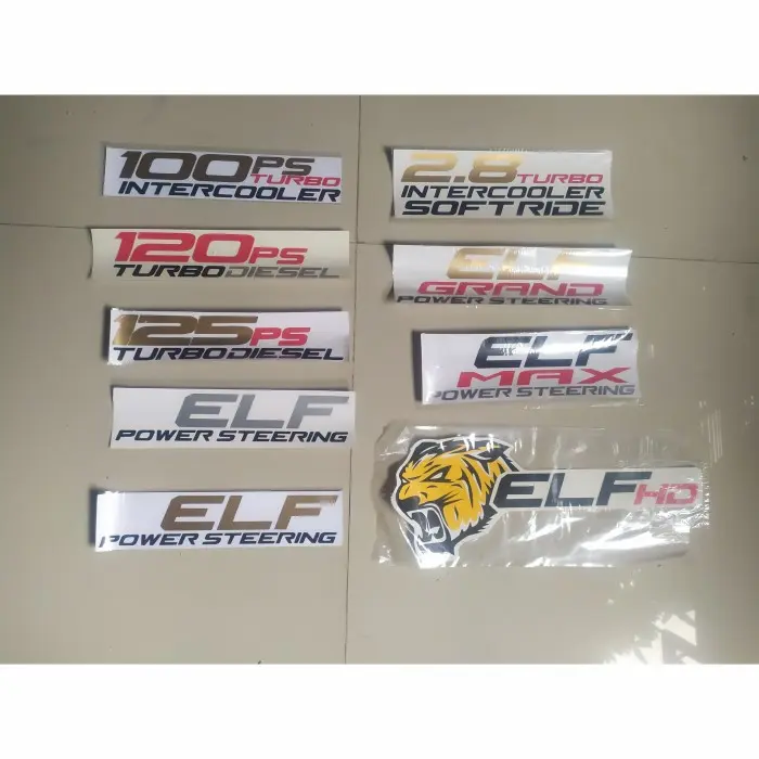 stiker isuzu elf / stiker elf kumplit Laris Terpercaya Car