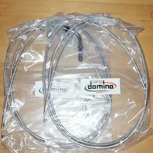 [READY STOCK] KABEL GAS MOTOR DOMINO THAILAND SERAT Panjang 220cm Plus L Gas UNIVERSAL / tali selang gas spontan kontan motor serat