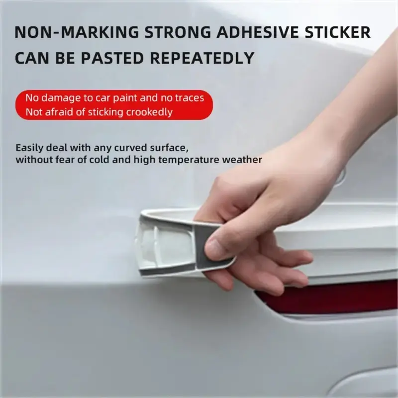 AM-68 Bumper Guard Stiker Pelindung Bemper Mobil Car Bumper Protector Anti Stratch Anti Lecet Cocok Semua Mobil 7