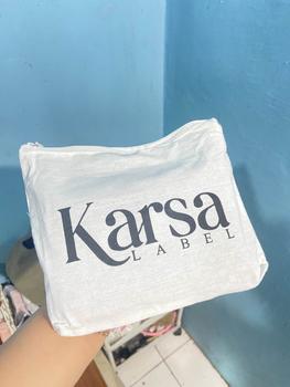 Product Review of Karsalabel Nara Pashmina Oval Kaos Rayon from 𝓑**🍀 1