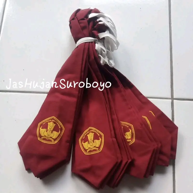 (Isi 2 Pcs) Dasi SD SABLON Karet Cewek Cowok Dasi Sekolah Dasar 4