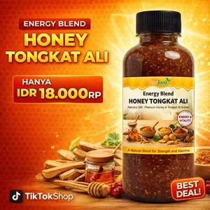 [FLASH SALE] Madu hutan alami, dipadukan dengan jahe dan kayu manis, serta herbal alami 100ML