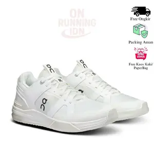 Sepatu Tenis Padel On Cloud The Roger Clubhouse Pro White Ice ( Bisa COD )