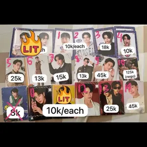 [READY STOCK] OFFICIAL PHOTOCARD COLECCTIBLE CARD GMMTV THAISTUF
