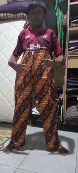 Product Review of Celana Batik Boim untuk Anak dan Dewasa, Bahan Katun Adem dan Nyaman -Panjang, Pria from D**o 3