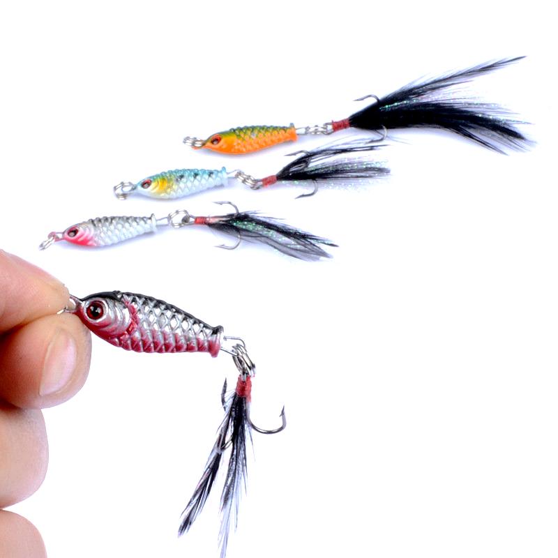 Product Introduction of Fishing Jig lure bait fast metal jig with hook 5g ready stock 13