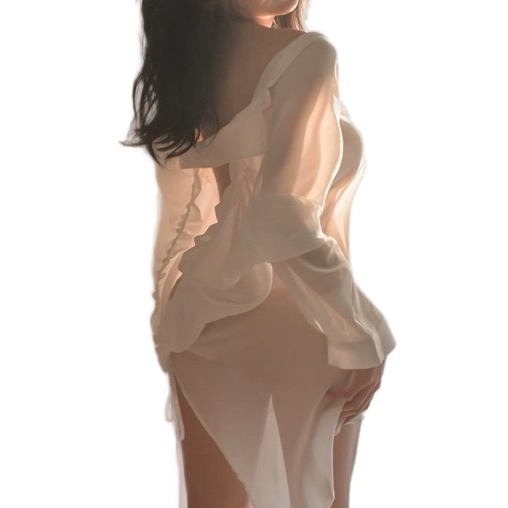 Lingerie Kemeja Oversize Transpran #8447 0
