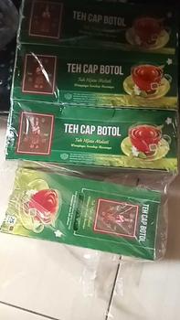 Product Review of Paket 5 box TEH CAP BOTOL teh celup teh hijau isi 25kantong Melati Tea kitslimy tubruk solo poci ichi tan from C**a D**a 0