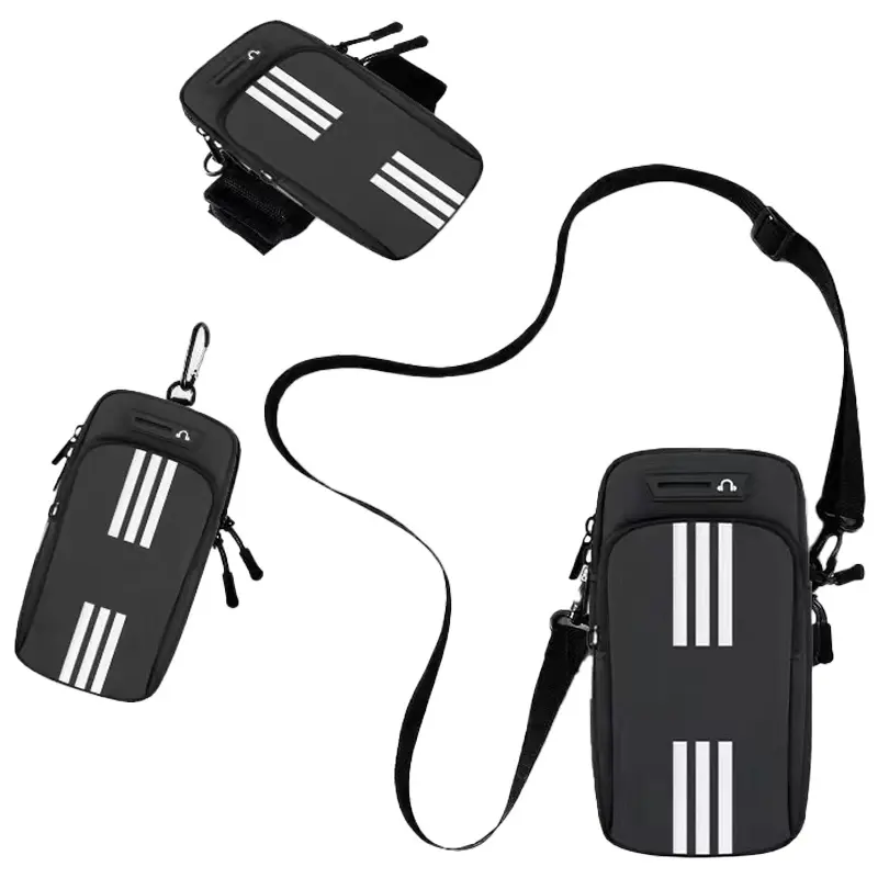 Skating 3 in 1 Arm Bag comes with 3 color design