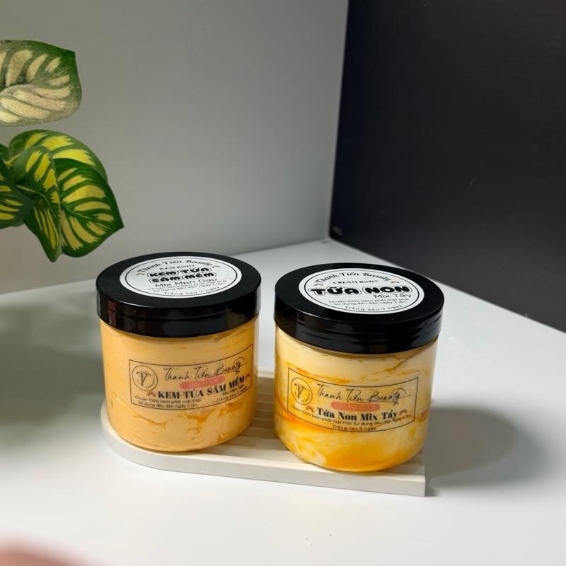   MUA 1 TẶNG 1  500 Kí Kem Body Tữa Non + 500 Kem Body Tữa Sâm Mềm - Khử da ngâm đen da vàng women trắng da 