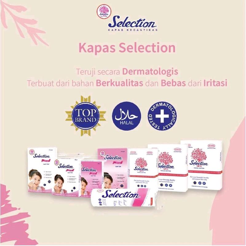Selection Spesial Tipis Facial Cotton 60gr & 175s Kapas Wajah 4