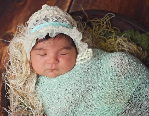 Product Introduction of Cross-border children's photography wrap cloth studio newborn baby photo wrap blanket elastic gauze wrap cloth factory direct sales 8