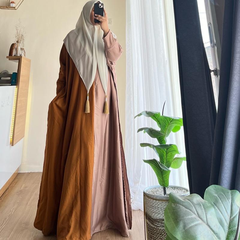 Anjarumi Daily Basic Kaftan Twill Silk Kombinasi Full Twill viral 4