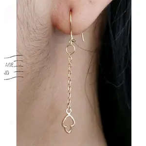 anting panjang trixie var cor emas kadar 8 karat-tokoemasmelatikediri