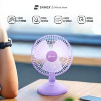 Gambar SANEX Kipas Angin Meja 6 Inch FD-0688 - Ungu dari SANEX ID Kab. Tangerang 2 Tokopedia