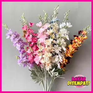 BUNGA ARTIFICIAL FLOWER SNAPDRAGON /BUNGA PLASTIK (W-189-9)