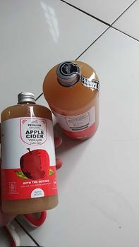 Product Review of SUUR LEMOEN Cuka Apel Apple Cider Vinegar 1 Liter CUKA APEL Organik With The Mother from N**a 3